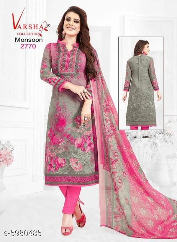 Women Trendy Suit And Dress Material  - Un-Stitched