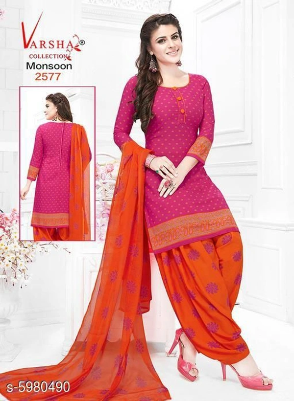 Women Trendy Suit And Dress Material  - Un-Stitched