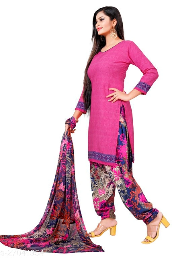 Un-Stitched Synthetic Printed Dress Material - Un-Stitched
