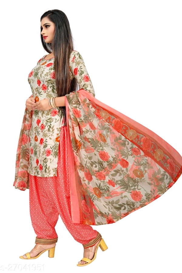 Un-Stitched Synthetic Printed Dress Material - Un-Stitched