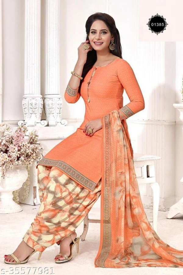Un-Stitched Synthetic Printed Dress Material - Un-Stitched