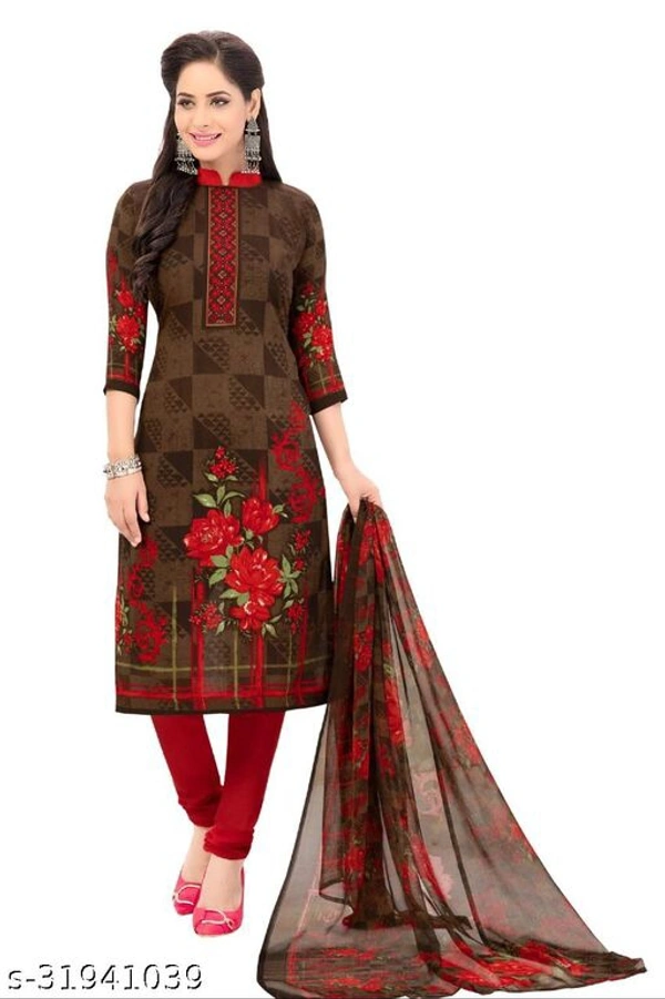 Women Trendy Suit And Dress Material  - Un-Stitched
