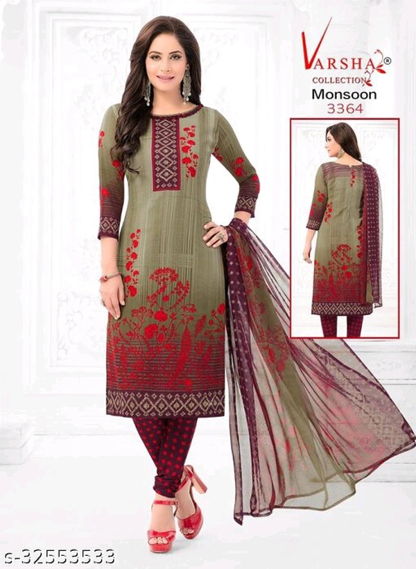 Women Trendy Suit And Dress Material  - Un-Stitched