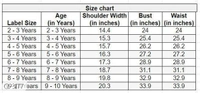 Kids printed Top Skirts Sets  - 2- 3 years 