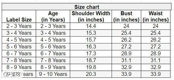 Kids printed Top Skirts Sets  - 1-2 years 