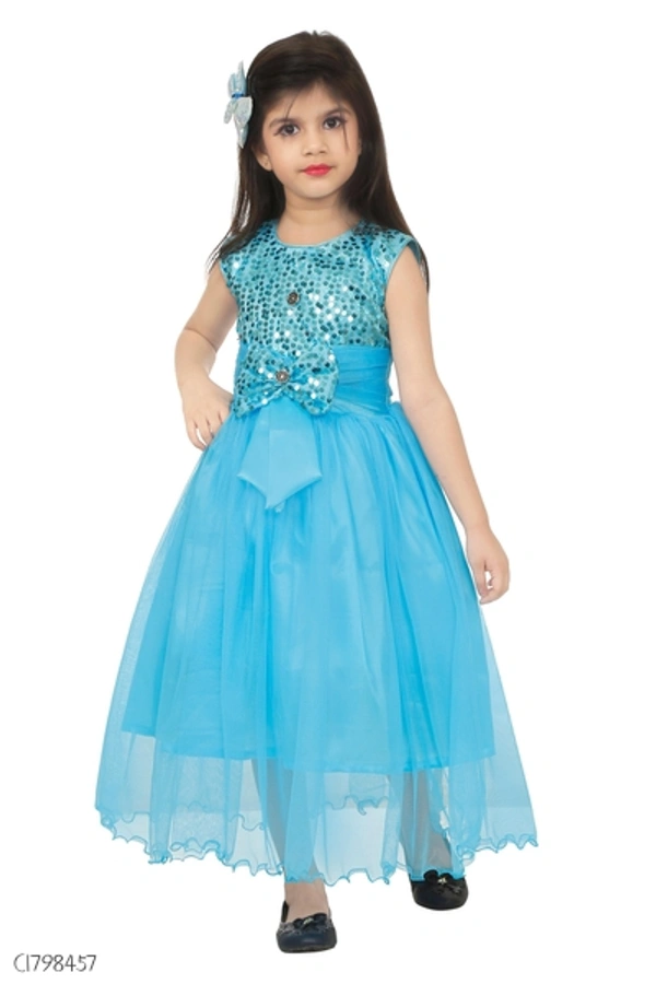 Stylish Kids Cotton Girls Frock  - 4-5 years 