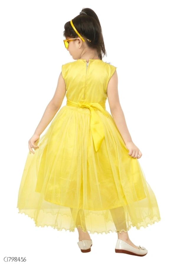 Stylish Kids Cotton Girls Frock  - 1-2 years 