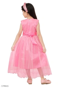 Stylish Kids Cotton Girls Frock  - 3-4 years 