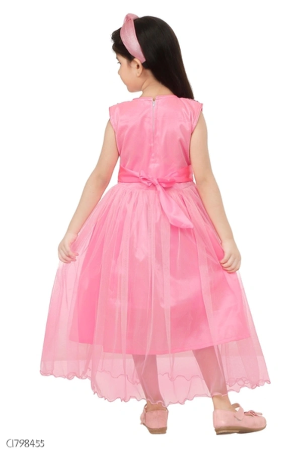 Stylish Kids Cotton Girls Frock  - 3-4 years 