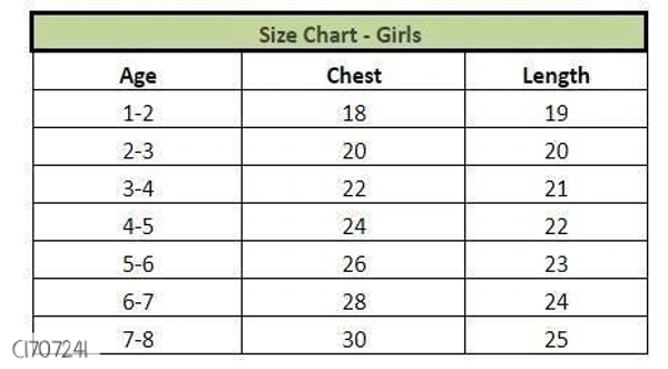 Stylish Kids Cotton Girls Frock  - 6-7 years 