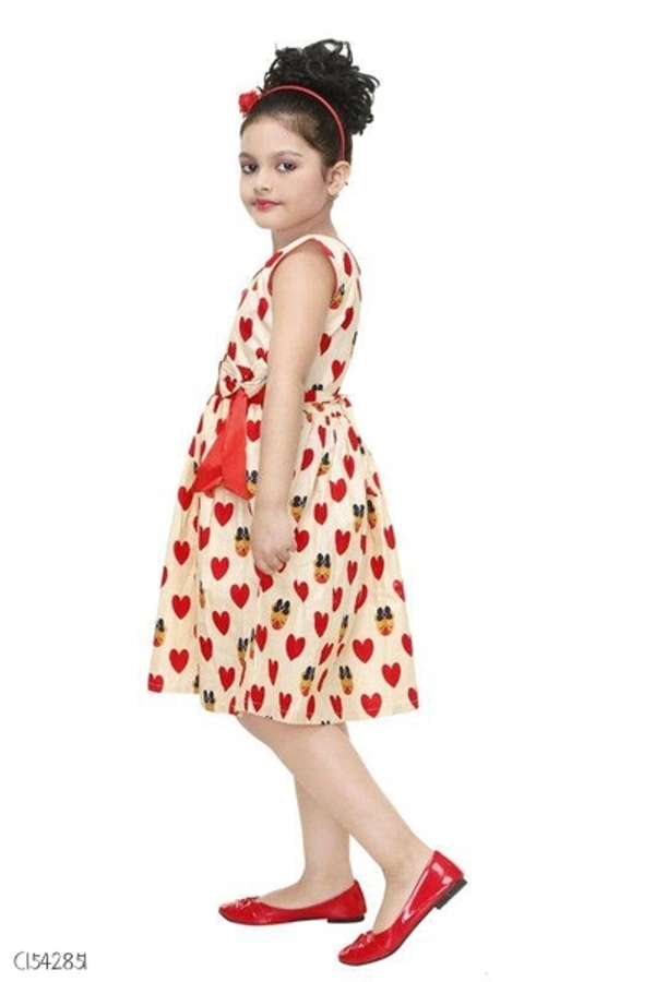 Stylish Kids Cotton Girls Frock  - 2-3 years