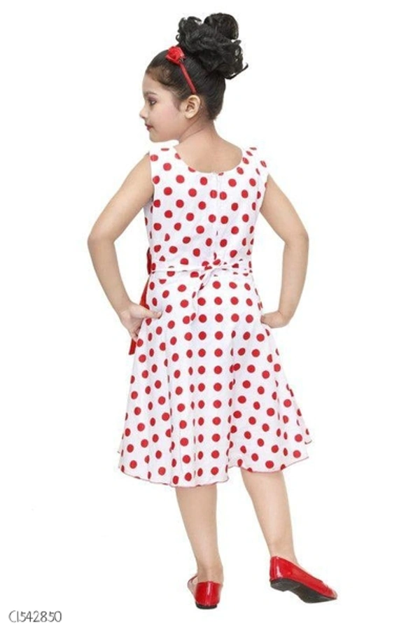 Stylish Kids Cotton Girls Frock  - 4-5 years 