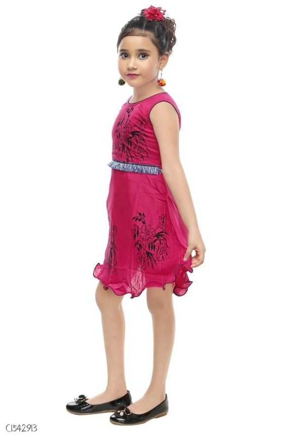 Kurtis Printed Frock  - 2-3 years 
