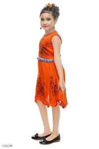 Kurtis Printed Frock  - 2-3 years 