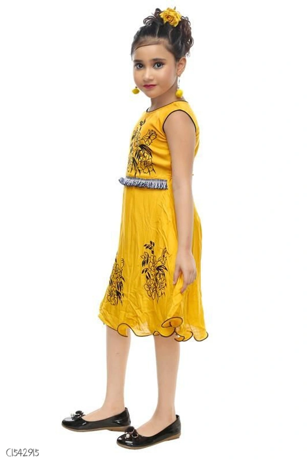 Kurtis Printed Frock  - 5-6 years 