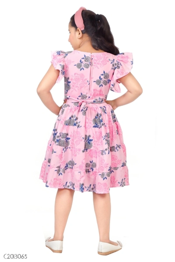 Stylish Kids Cotton Girls Frock  - 2-3 years 