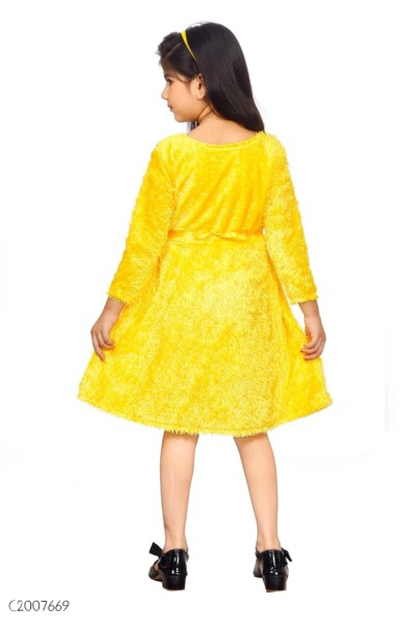 Stylish Kids Cotton Girls Frock  - 2-3 years 