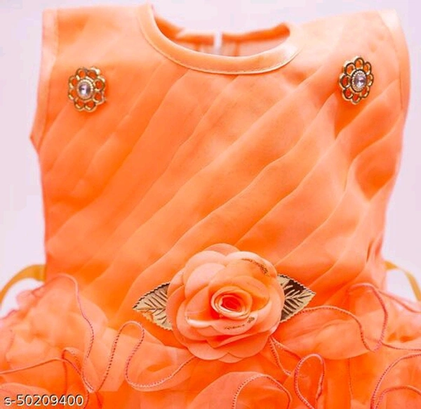 Princess Stylish Girl Frock  - 0-18 month