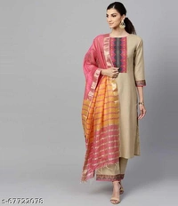 Women's Kurta And Plazzo Set - L