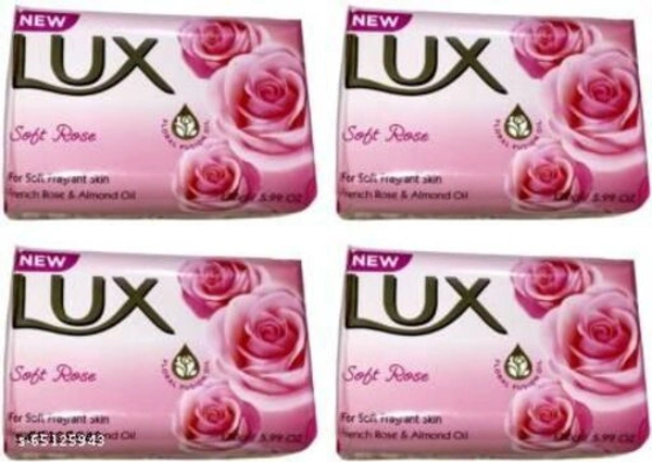 Lux Self Rose ( 100g × 4 )  - 100g 