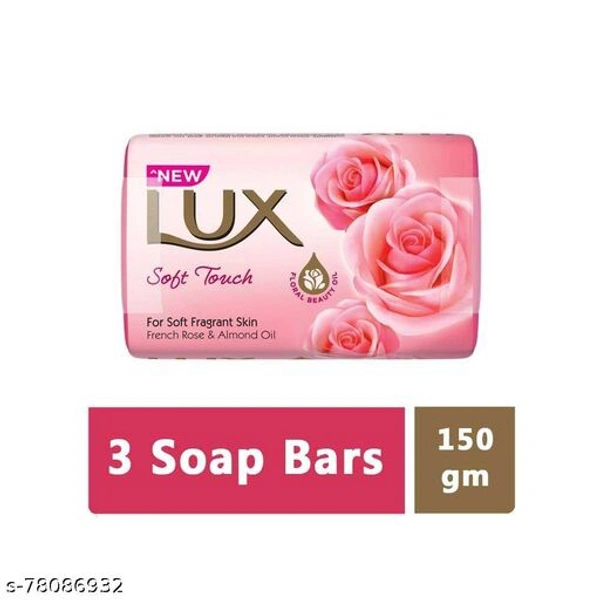 Lux Soap Bar ( 150g × 3 ) Bathing Soap  - 150g