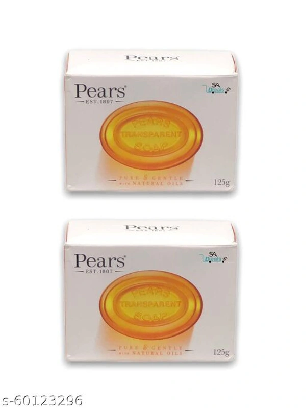 Imported Pears Pure And Gentle Soap ( Pack Of 2 , 125g )  - 125g