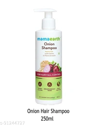Mama Earth Onion Shampoo And Hair Oil  - FreeSize