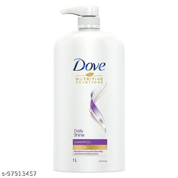 Dove Daily Shine Shampoo 1L  - 1 L