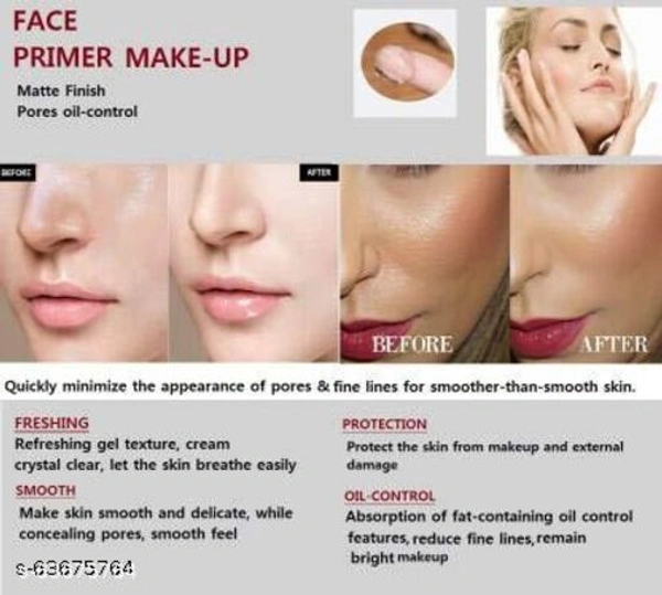 Skinshine Huda Beauty Waterproof Primer ( Transparent)  - FreeSize