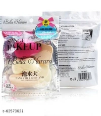 Blender Powder Puff Sponge - Multicolor  - FreeSize