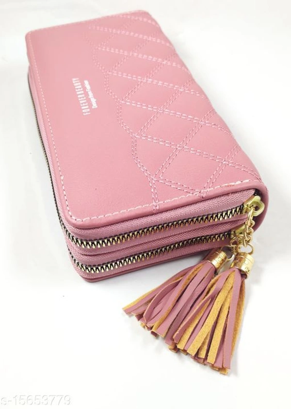 PU Peach Color Purse