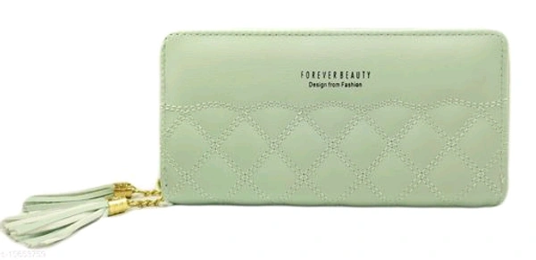 Green PU Purse