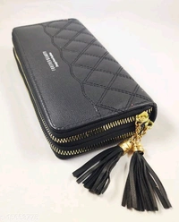 Black PU Purse
