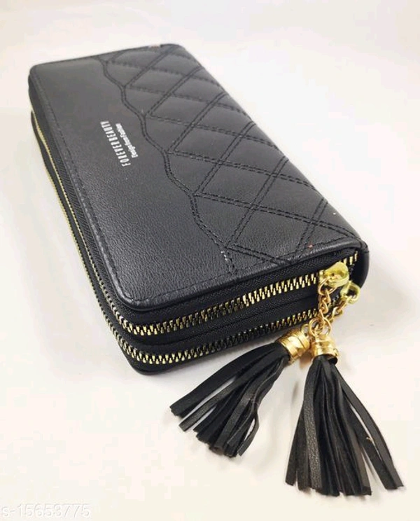 Black PU Purse