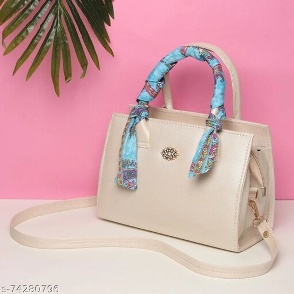 Jodhpuri Cream Color Side Bag