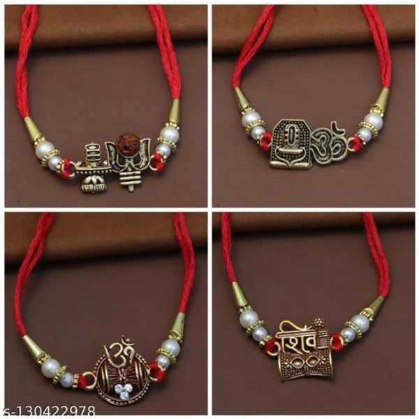 The Traditional Rakhi Set 4 In One Special 