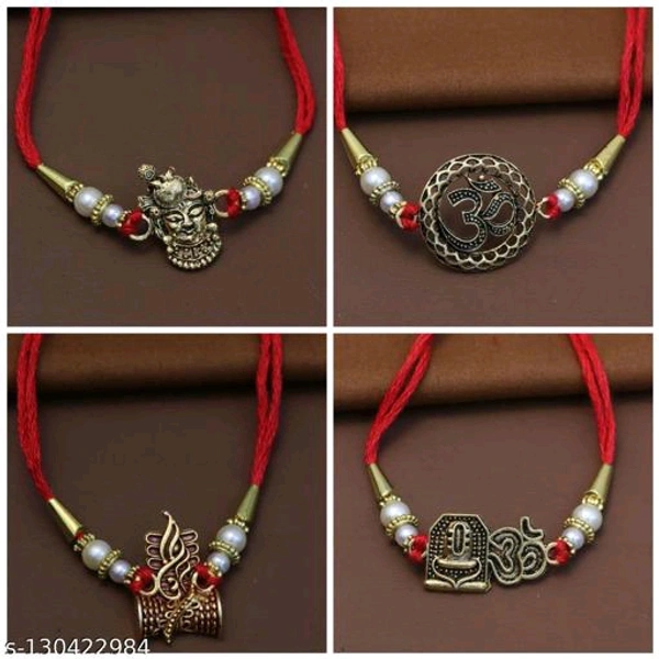 The Traditional Rakhi Set 4 In One Special 