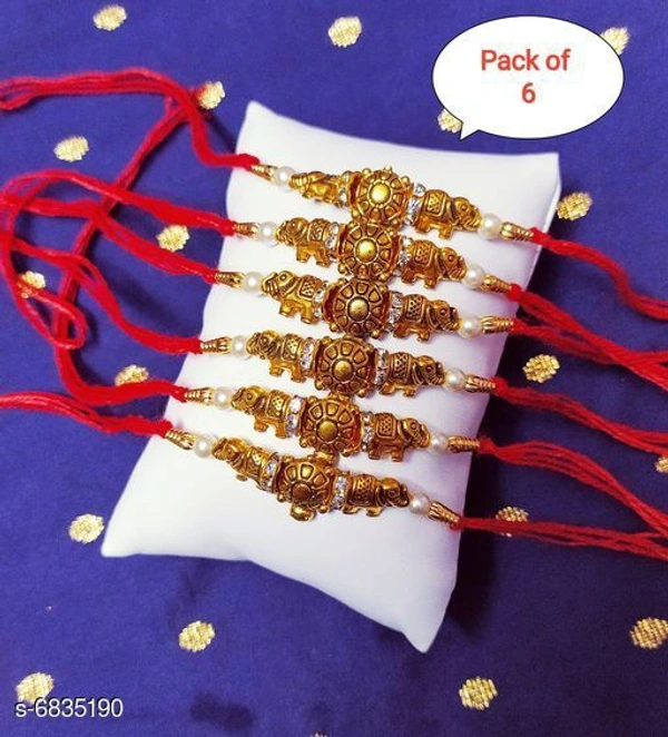 New Tradition Rakhi Set Pack Of Bundle 