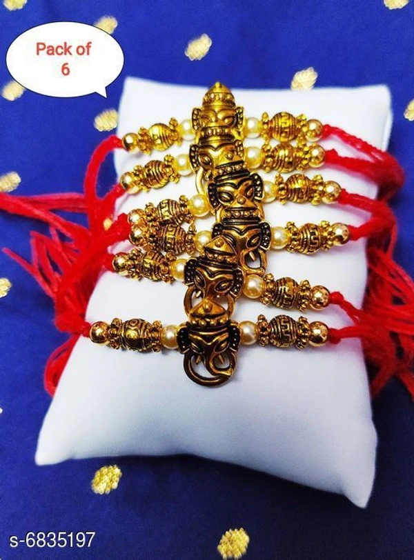 New Tradition Rakhi Set Pack Of Bundle 