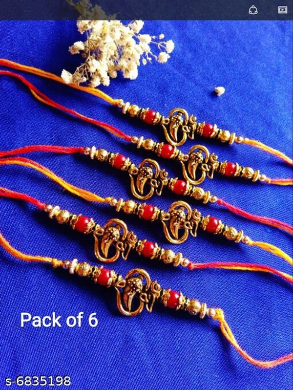 New Tradition Rakhi Set Pack Of Bundle 