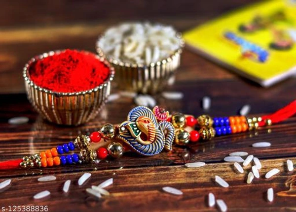 Combo Of 2 Ad Stylish Rakhi For Your Favourite Brother ! 