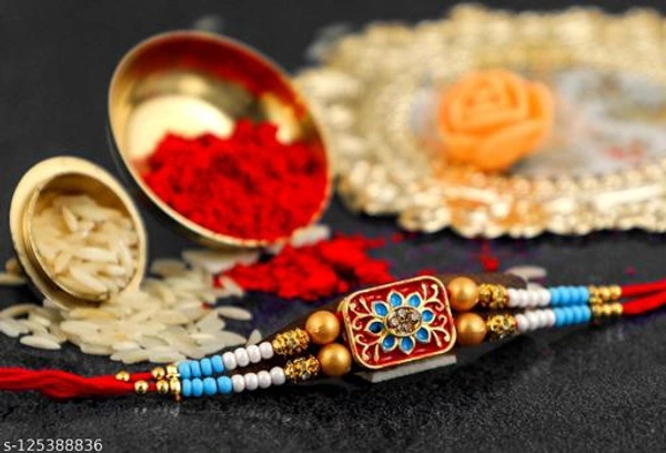 Combo Of 2 Ad Stylish Rakhi For Your Favourite Brother ! 