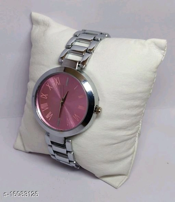 New Women Rosegold Metal Watch 
