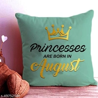 Sky Trends Princess Are Born In August Printed Birthday Gift 