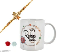 Twinkling Fusion Rakhi With Gifts 