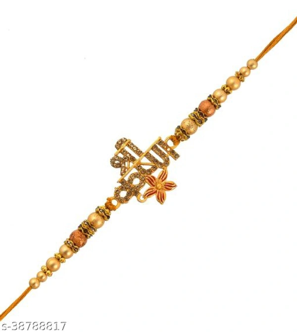 Twinkling Fusion Rakhi With Gifts 