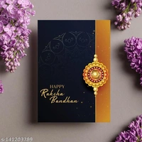 Twinkling Fusion Rakhi With Gifts 