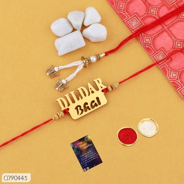 Rakhi Braclet Gold Plated  Special 