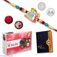 K1256 Branded Gold Plated Rakhi 