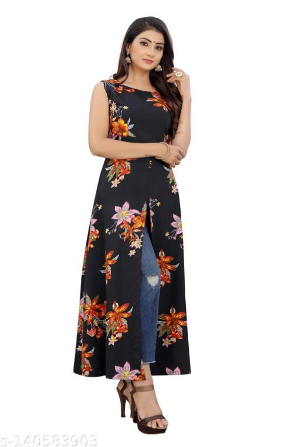 Kremiza Faishonable Women Printed Dress  - XS